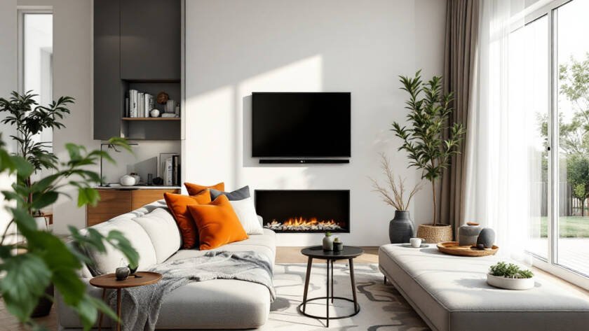 替代文本：新式现代波士顿油烟机安装图解。