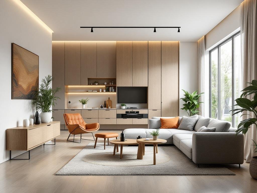 替代文本：波士顿家居装修的视觉效果，将新英格兰风情融入现代设计。