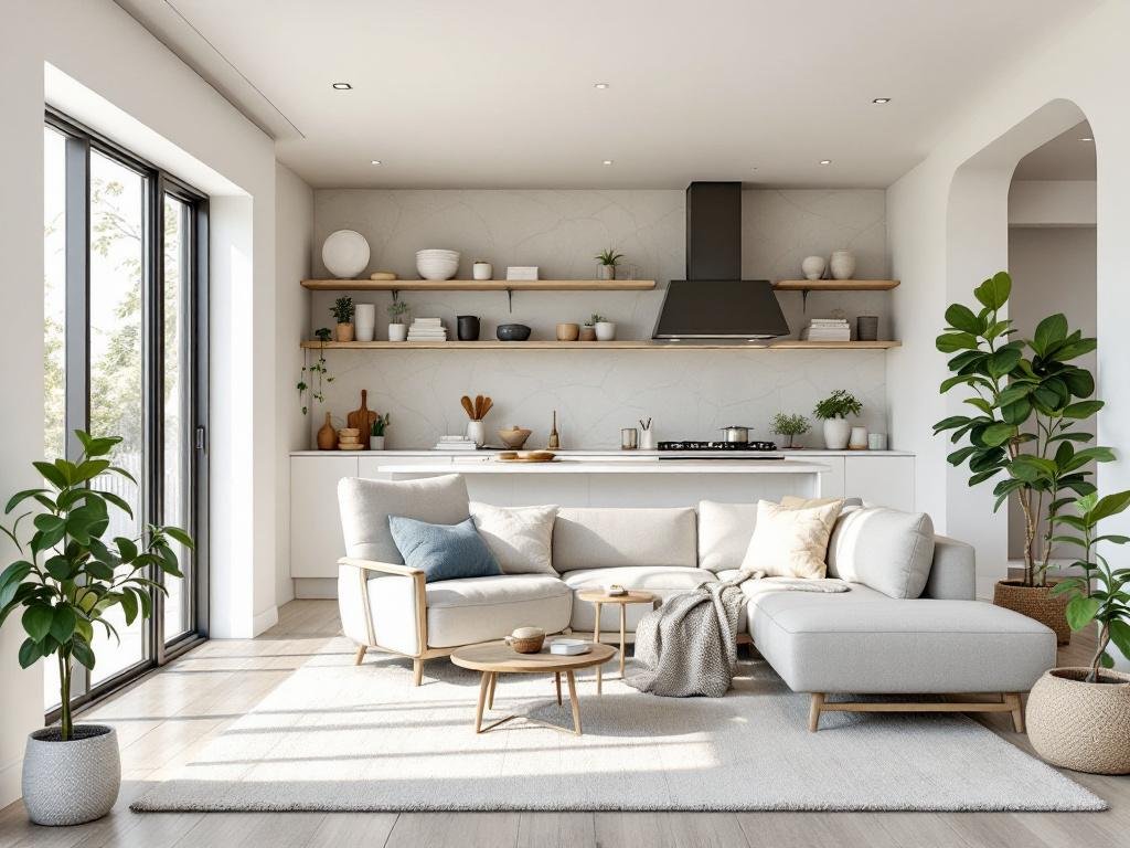 波士顿风格的现代家居设计