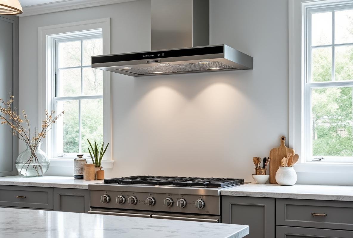 方太中岛抽油烟机安装