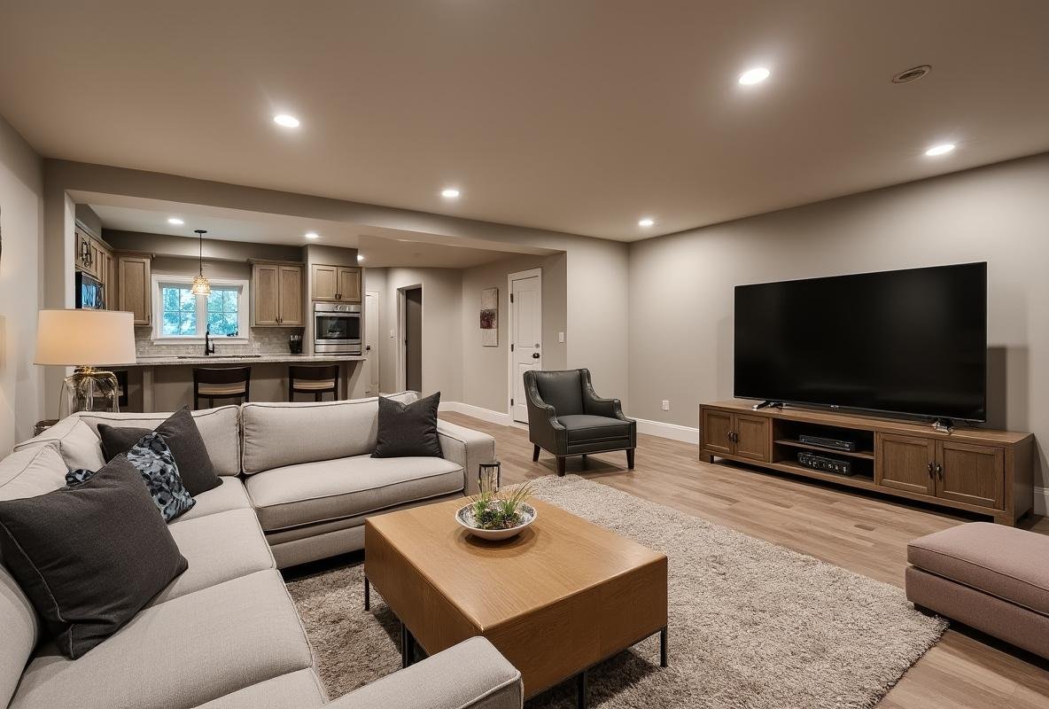 波士顿地下室翻新