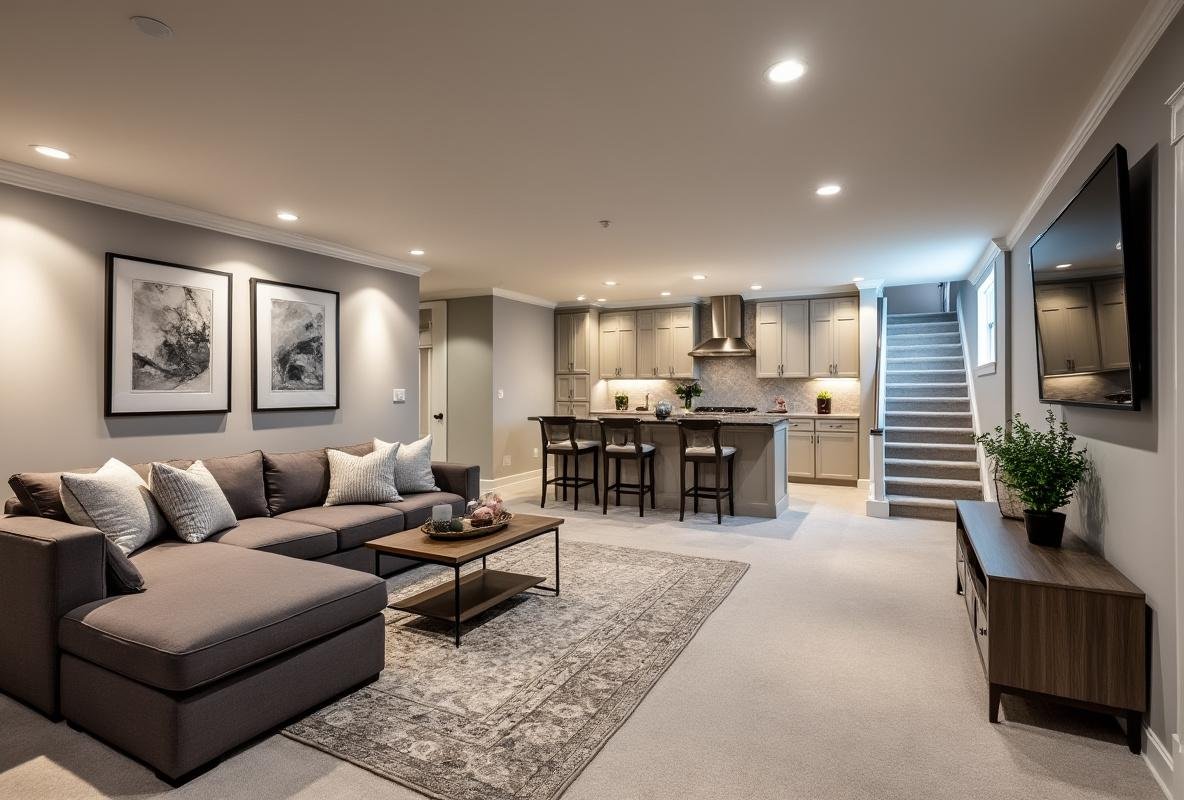 波士顿地下室翻新