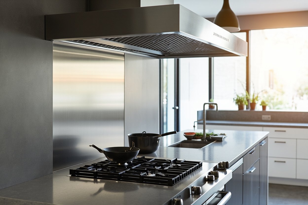 方太中岛抽油烟机安装